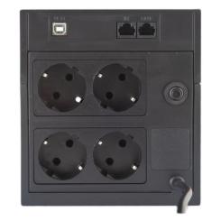 Источник бесперебойного питания Powercom RPT-1500AP LCD SCHUKO Фото 2