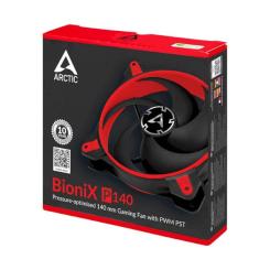 Кулер для корпуса Arctic BioniX P140 Red Фото 3