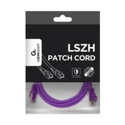 Патч-корд Cablexpert 2м S/FTP Cat 6A CU LSZH violet Фото 3