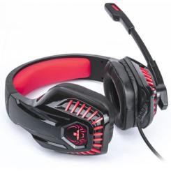 Наушники REAL-EL GDX-7650 Black/Red Фото 1
