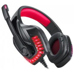 Наушники REAL-EL GDX-7650 Black/Red Фото 3