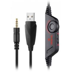 Наушники REAL-EL GDX-7650 Black/Red Фото 8