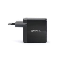 Зарядное устройство REAL-EL CH-350 black Фото 1