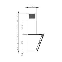 Вытяжка кухонная Elica LIXA BL/A/60 Фото 3