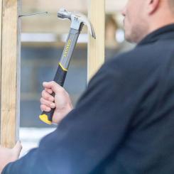 Молоток Stanley 450г с загнутым гвоздодером Фото 3