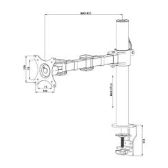 Кронштейн iiyama DS1001C-B1 Фото 2