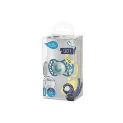 Пустышка Nuvita Air55 Cool 0m+ симетрична (світиться в темряві) Фото 2