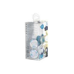 Пустышка Nuvita Air55 Cool 0m+ симетрична (світиться в темряві) Фото 3