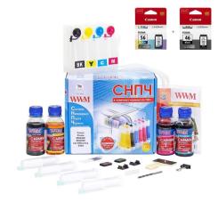 СНПЧ WWM Canon Pixma E3140/E484 + PG46/CL56 Фото