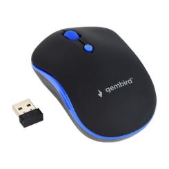 Мышка Gembird MUSW-4B-03-B Black+Blue Фото