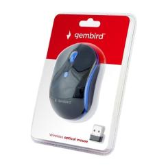 Мышка Gembird MUSW-4B-03-B Black+Blue Фото 2