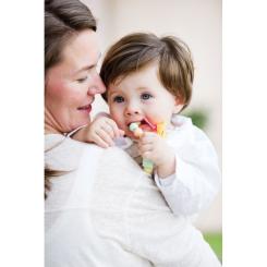 Клипса для пустышек Nattou Бежевая Фото 1