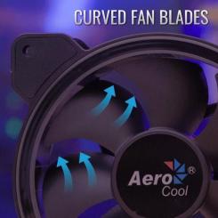 Кулер для корпуса AeroCool Saturn 12 FRGB Molex Фото 3