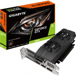Видеокарта GIGABYTE GeForce GTX1650 4096Mb OC LP D6 Фото