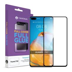 Стекло защитное MakeFuture Huawei P40 Full Cover Full Glue Фото