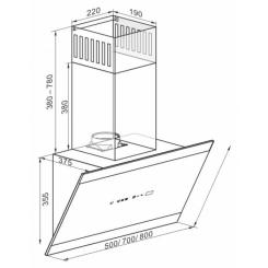 Вытяжка кухонная Kaiser AT5435ECO Фото 3