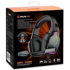 Наушники REAL-EL GDX-7680 Black Фото 10