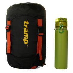 Спальный мешок Tramp Fjord Regular Orange/Grey R Фото 11