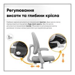 Детское кресло Mealux Sprint Duo Grey Фото 5