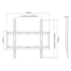 Кронштейн Satelit 32-65FIX400 Фото 1