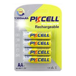 Аккумулятор PkCell AA R6 NiMH 1300mAh * 4 Фото