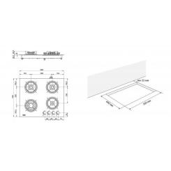 Варочная поверхность Eleyus ASTRA 60 BL EF Фото 11