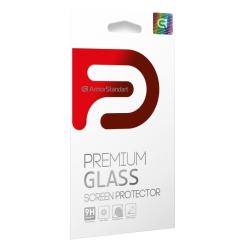 Стекло защитное Armorstandart Full Glue Samsung A71 Black Фото