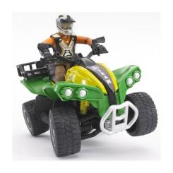 Спецтехника Bruder квадроцикл и фигурка водителя Фото 2