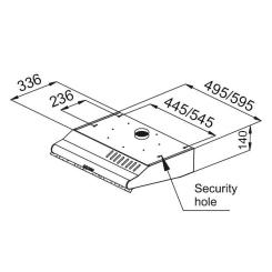 Вытяжка кухонная Pyramida WHX 60 BR Фото 9