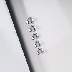 Вытяжка кухонная Pyramida NR-MV 60 (1000) M WH Фото 3