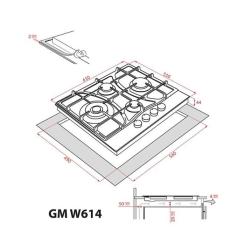 Варочная поверхность Weilor GM W 614 WH Фото 11