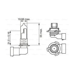 Автолампа Bosch галогенова 51W Фото 4