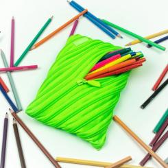 Пенал Zipit Neon Jumbo Radiant Lime Фото 2