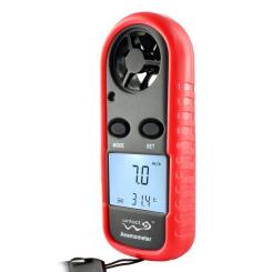 Анемометр Wintact цифровой 0,1-30м/с, -10-45°C Фото 2