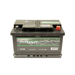 Аккумулятор автомобильный GigaWatt 72А Фото
