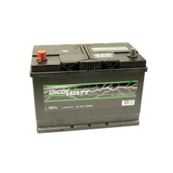 Аккумулятор автомобильный GigaWatt 91А Фото 2