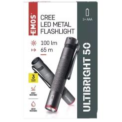 Фонарь EMOS P3150 100Lm 1AAA Metal Фото 9