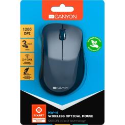 Мышка Canyon MW-11 Wireless Pixart Blue Фото 5