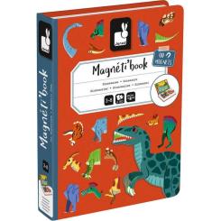 Развивающая игрушка Janod Магнитна книга Динозаври Фото