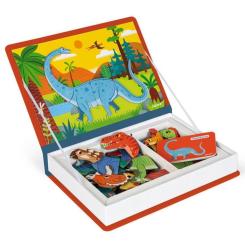 Развивающая игрушка Janod Магнитна книга Динозаври Фото 2
