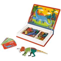 Развивающая игрушка Janod Магнитна книга Динозаври Фото 3