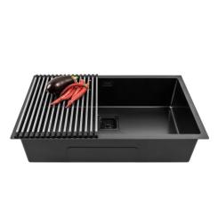 Мойка кухонная Weilor FILIGRAN WRC 7745 GRAPHIT Фото 5