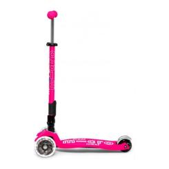 Самокат Micro Maxi Deluxe LED Розовый Фото 2
