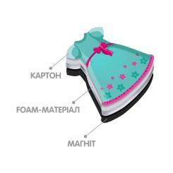 Развивающая игрушка Vladi Toys Магнітна одевалка Соня, укр. Фото 2