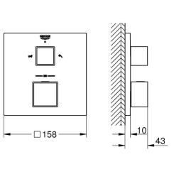 Термостатический смеситель Grohe GRT Фото 2