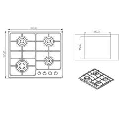Варочная поверхность Grunhelm GPG 6136 BEF Фото 7