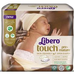 Подгузники Libero Touch Prema от 0 до 2.5 кг 24 шт Фото 1