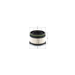 Фильтр топливный Mann PU11001ZKIT Фото