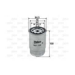 Фильтр топливный Valeo 587725 Фото