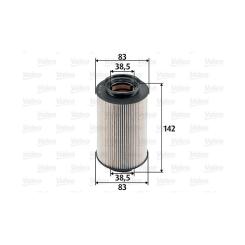 Фильтр топливный Valeo 587909 Фото